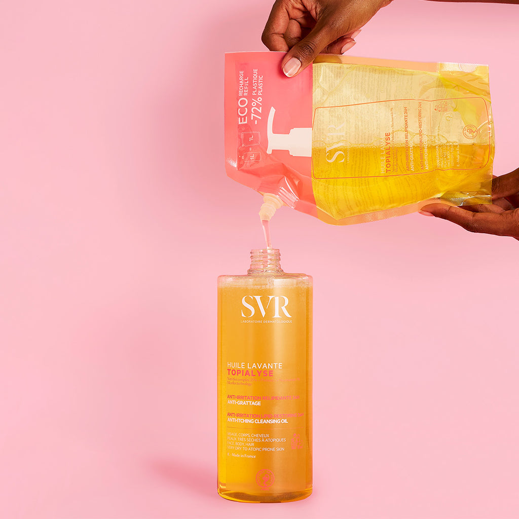 TOPIALYSE Huile Lavante 1L + Refill